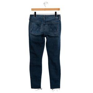 MOTHER Jeans 27 : Looker Ankle Fray : Repeating Love Wash